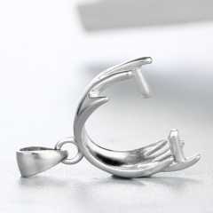 925 Sterling Silver Hand Pendant Clasps