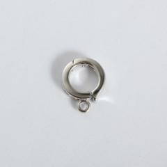 925 Sterling Silver CZ Round Pendant