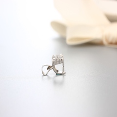 925 Sterling Silver Pinch Bails