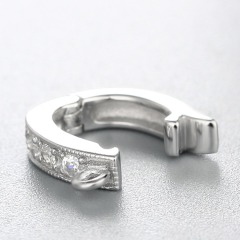 925 Sterling Silver Cubic Zirconia Pendant Bails