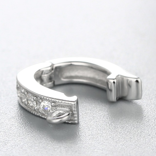 925 Sterling Silver Cubic Zirconia Pendant Bails