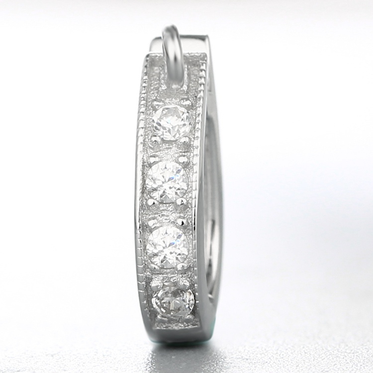925 Sterling Silver Cubic Zirconia Pendant Bails