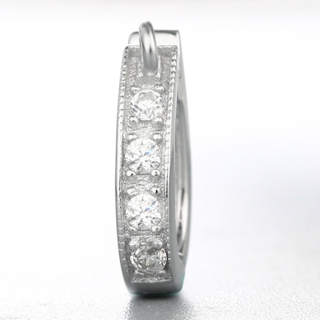 925 Sterling Silver Cubic Zirconia Pendant Bails