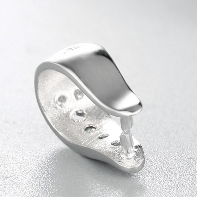 925 Sterling Silver Cubic Zirconia Pendant Clasps