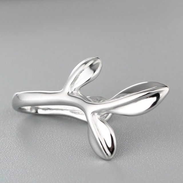 925 Sterling Silver Little Leaf Pendant Clasps