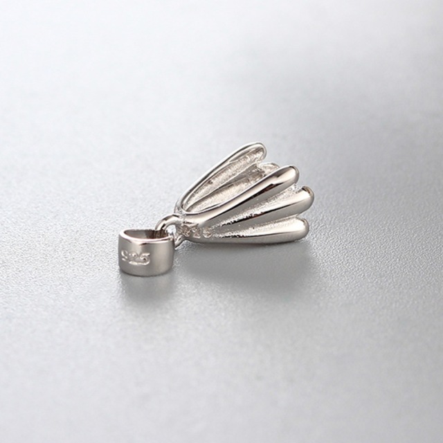 925 Sterling Silver Pendant Clasps For Crystal
