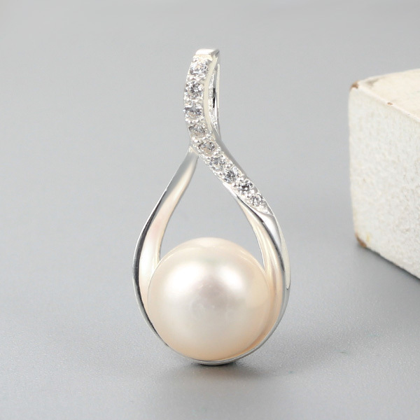 925 Sterling Silver Pearl Pendant Mountings