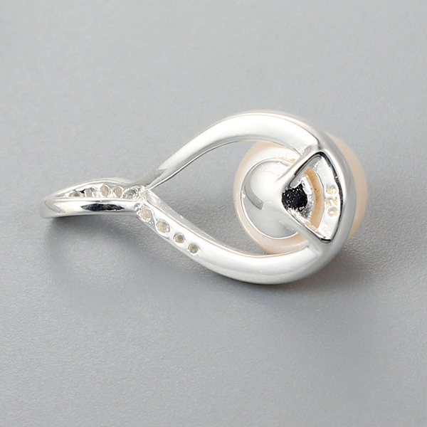 925 Sterling Silver Pearl Pendant Mountings