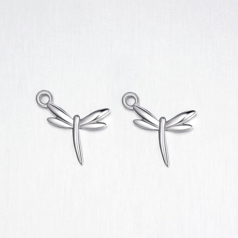 925 Sterling Silver Dragonfly Charms