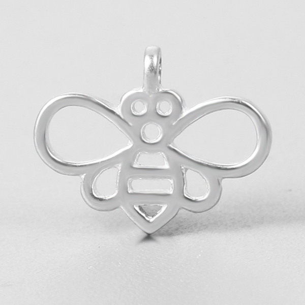 925 Sterling Silver Bee Charm