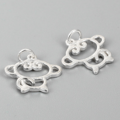 925 Sterling Silver Monkey Charms