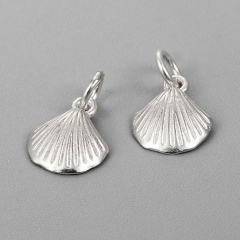 925 Sterling Silver Sea Shell Charms