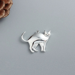 925 Sterling Silver Lovely Cat Charms