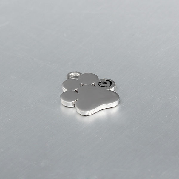 925 Sterling Silver Pet Paw Charm