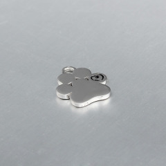925 Sterling Silver Pet Paw Charm