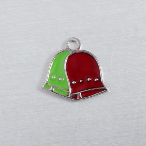 925 Sterling Silver Enamel Bells Charms