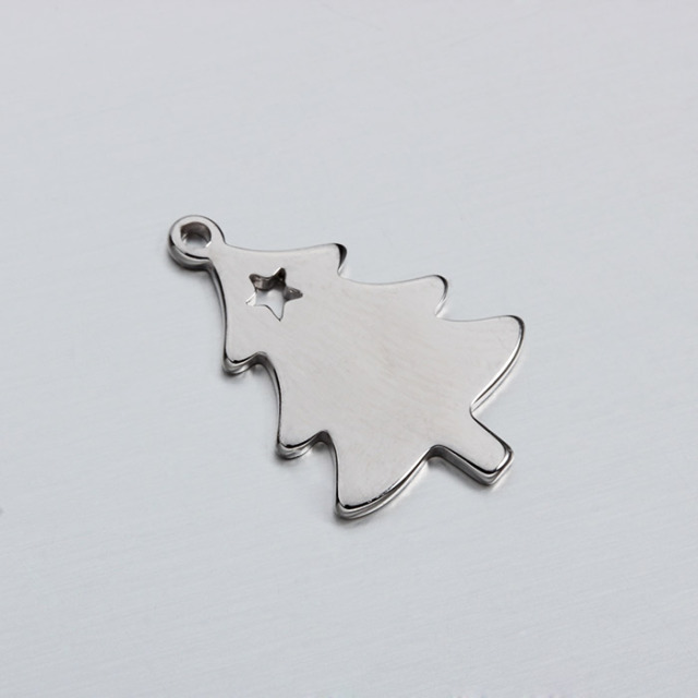 925 Sterling Silver Christmas Tree Charms