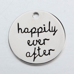 925 Sterling Silver Blank Coin Charms For Diy