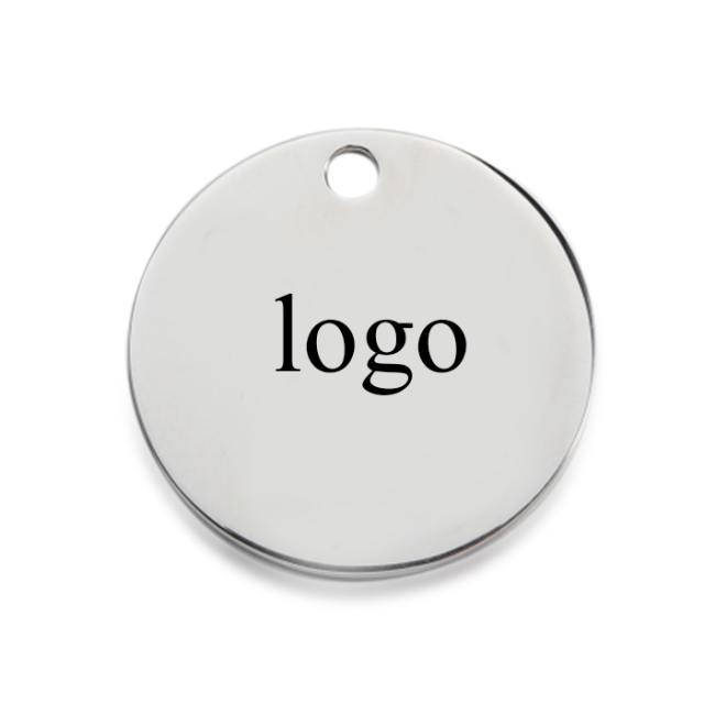 925 Sterling Silver Blank Coin Charms For Diy