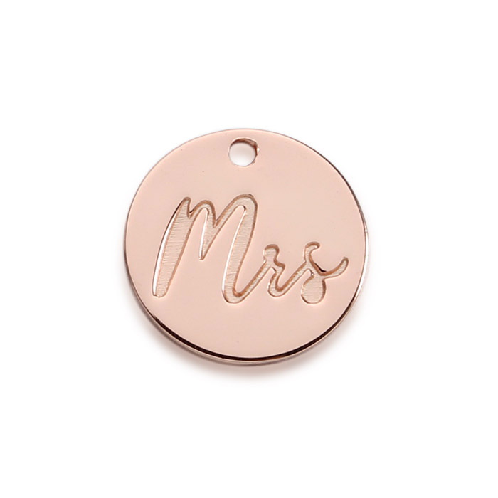 925 Sterling Silver Blank Coin Charms For Diy