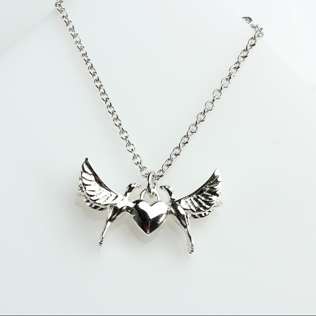 925 Sterling Silver Bird Heart Peace Diy Jewelry Charm
