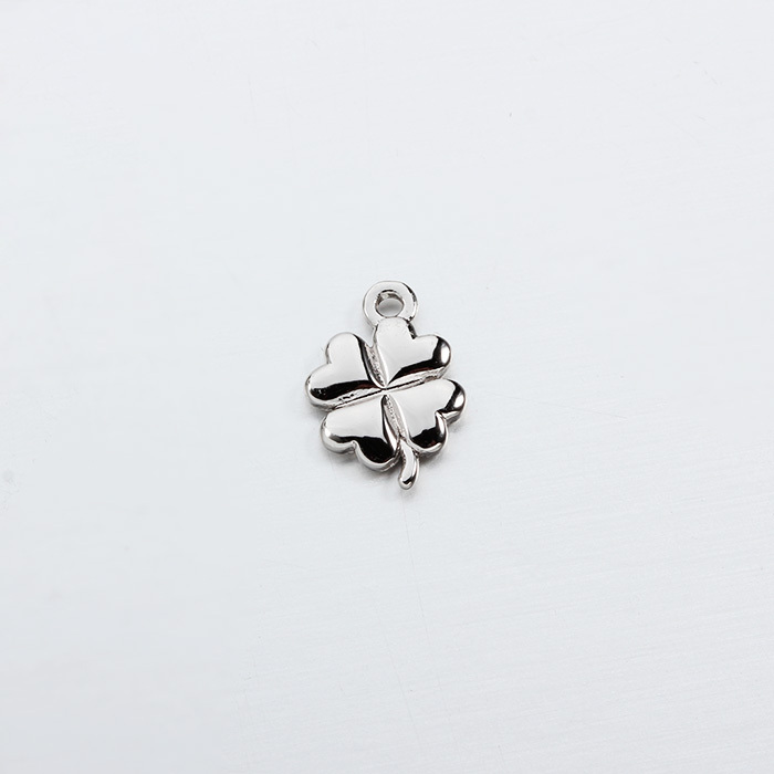 925 Sterling Silver Lucky Clover Charms