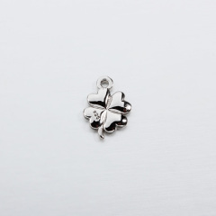 925 Sterling Silver Lucky Clover Charms
