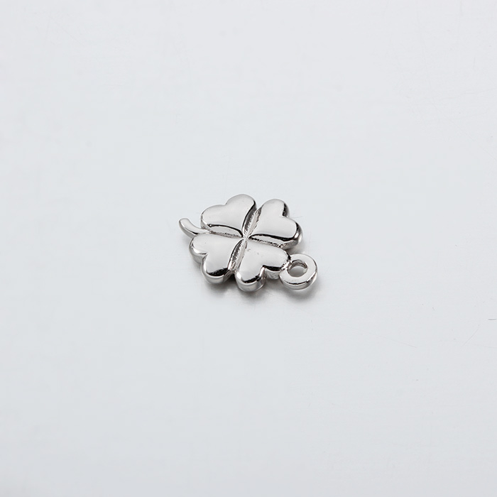 925 Sterling Silver Lucky Clover Charms