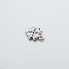 925 Sterling Silver Lucky Clover Charms