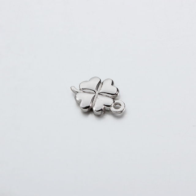 925 Sterling Silver Lucky Clover Charms