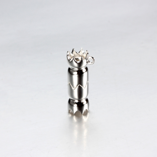 925 Sterling Silver 3D Rocket Charms