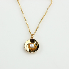925 Sterling Silver Pearl Flower Charm