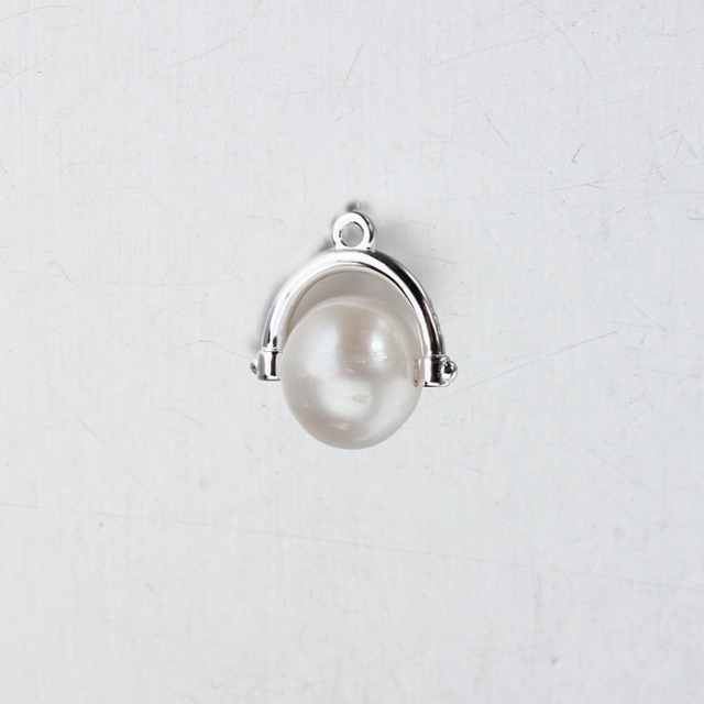 925 Silver Fresh Water Pearl Jewelry Charm Wholesale