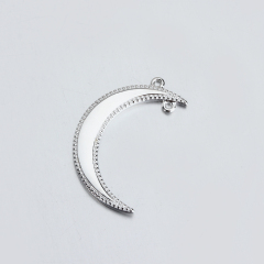 925 Sterling Silver Hot-Selling Scythe Moon Charms