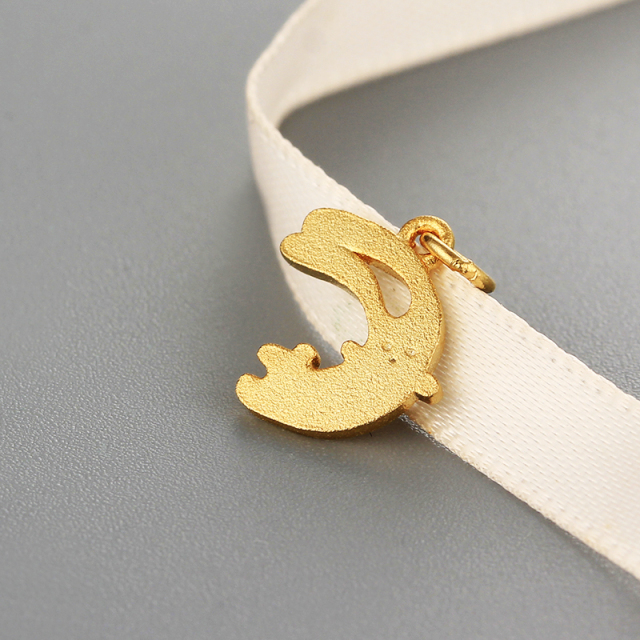 925 Sterling Silver Moon Charm