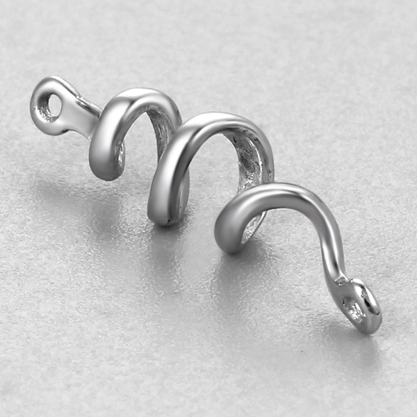 925 Sterling Silver Twisted Charm