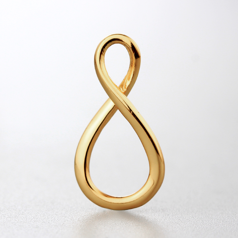 925 Sterling Silver Infinity Diy Conector Charms