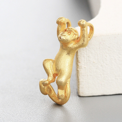 925 Sterling Silver Lovely Monkey Charms