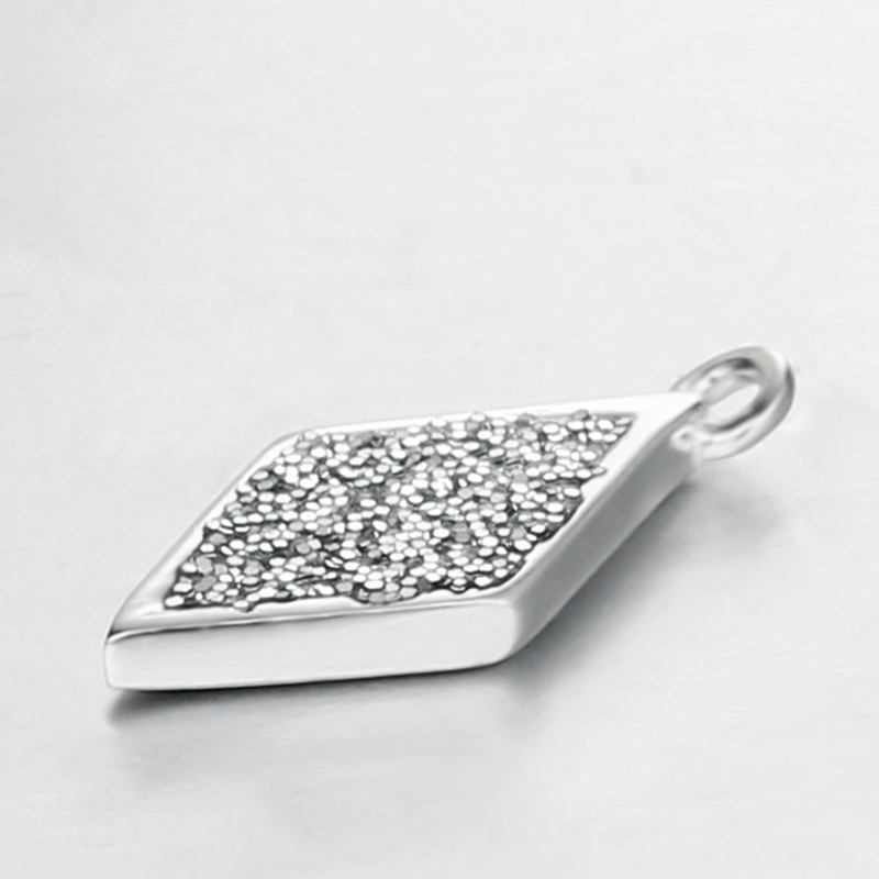 925 Sterling Silver Shining Diamond Connector Charms