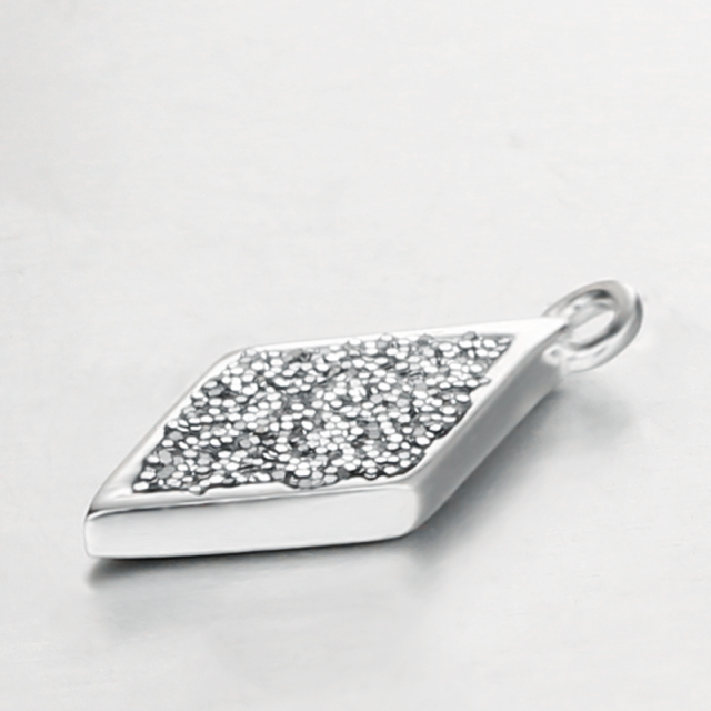 925 Sterling Silver Shining Diamond Connector Charms