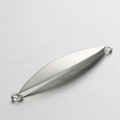 925 Sterling Silver Thin Olive Connector Charms