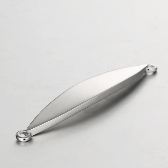 925 Sterling Silver Thin Olive Connector Charms