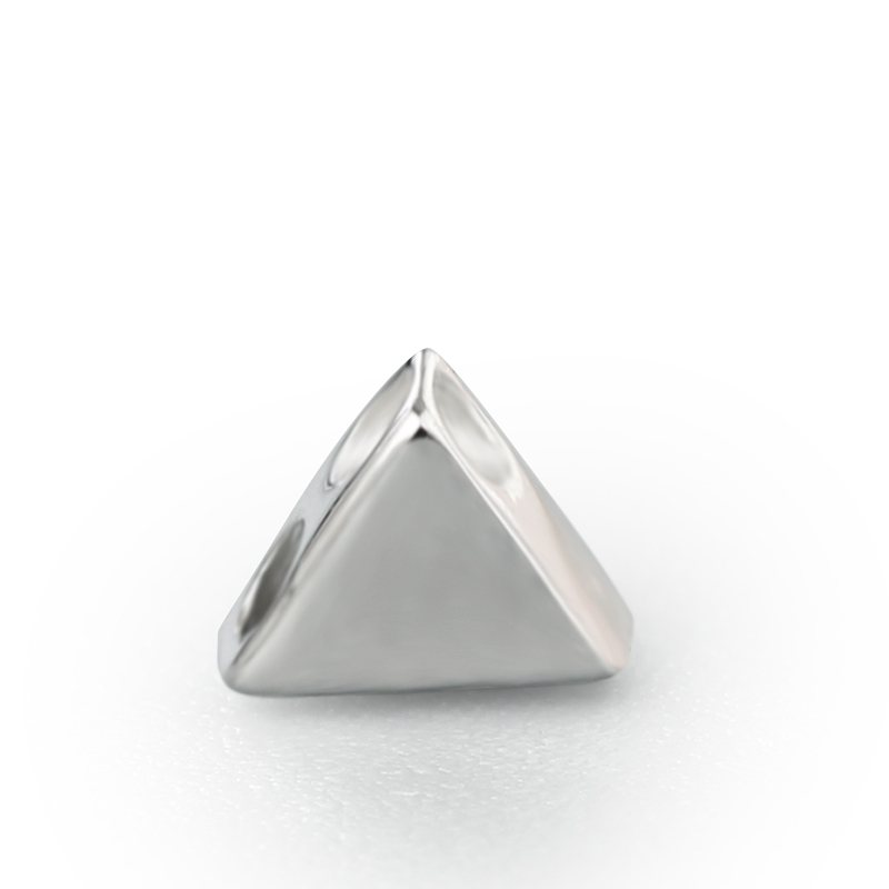925 Sterling Silver Triangle Charms