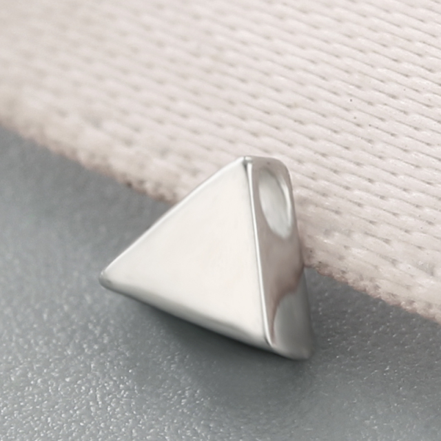 925 Sterling Silver Triangle Charms