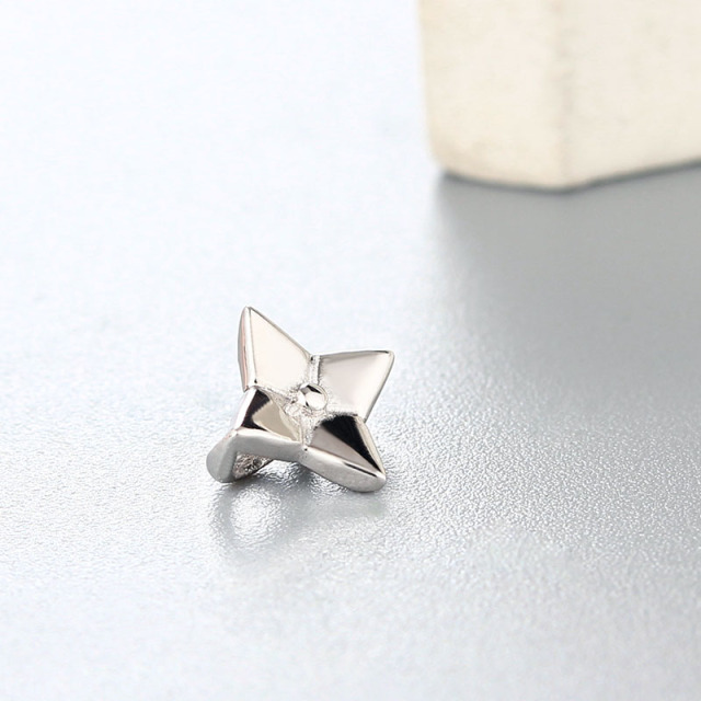 925 Sterling Silver Windmill Connector Charms