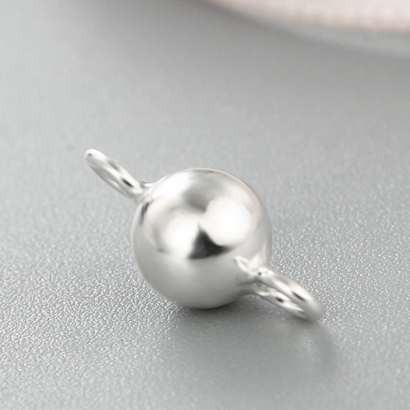 925 Sterling Silver Bead Connector Charms