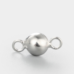 925 Sterling Silver Bead Connector Charms