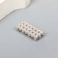 925 Sterling Silver Fashion Rectangular Charms