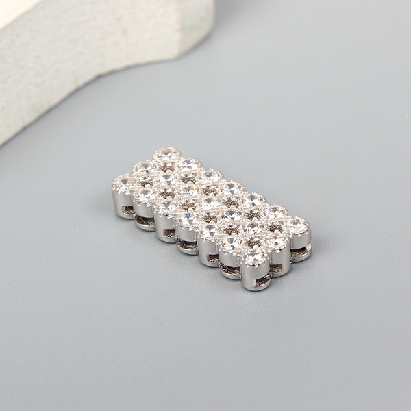 925 Sterling Silver Fashion Rectangular Charms