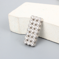 925 Sterling Silver Fashion Rectangular Charms